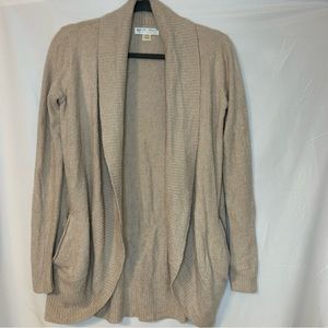 Barefoot Dreams CozyChic Lite Circle Lounge Cardigan in Taupe‎ Size XS/S